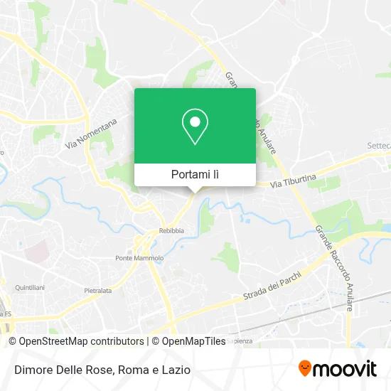 Mappa Dimore Delle Rose