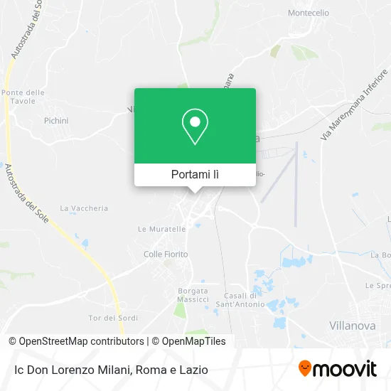 Mappa Ic Don Lorenzo Milani