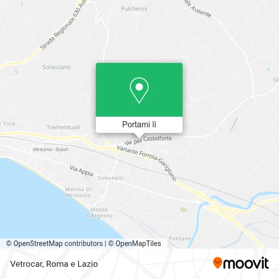 Mappa Vetrocar