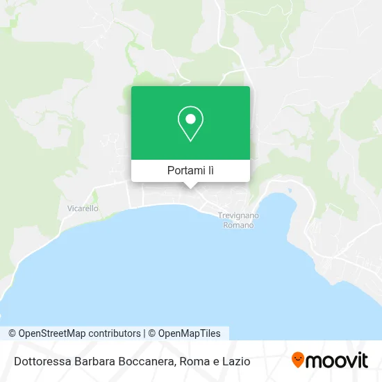Mappa Dottoressa Barbara Boccanera