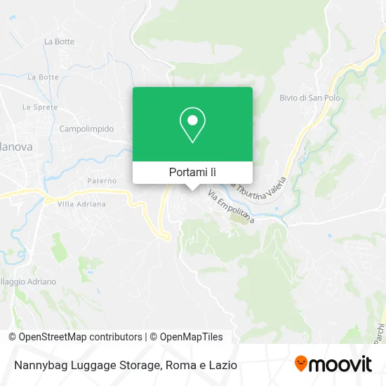 Mappa Nannybag Luggage Storage
