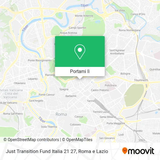 Mappa Just Transition Fund Italia 21 27