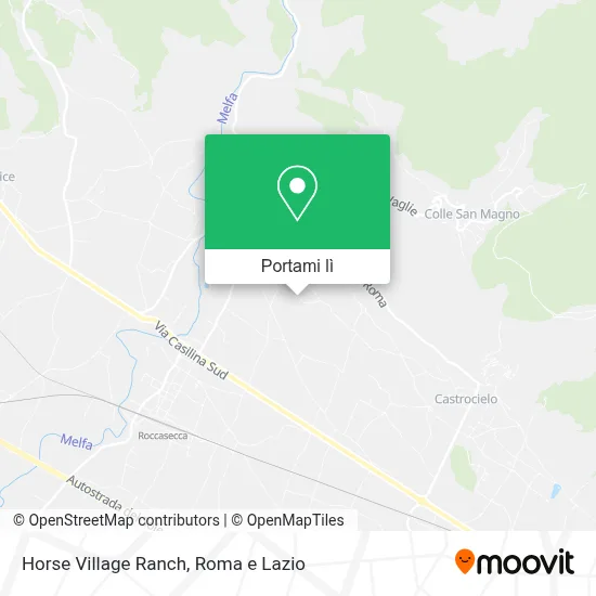 Mappa Horse Village Ranch