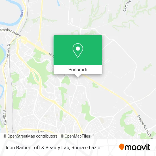 Mappa Icon Barber Loft & Beauty Lab