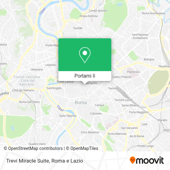 Mappa Trevi Miracle Suite