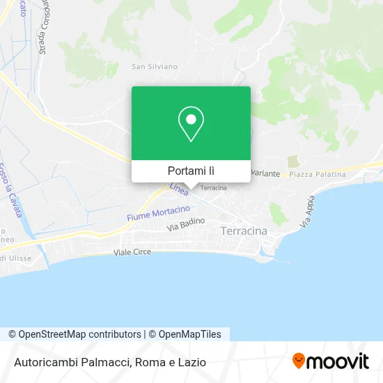 Mappa Autoricambi Palmacci