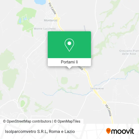 Mappa Isolparcomvetro S.R.L