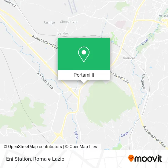 Mappa Eni Station