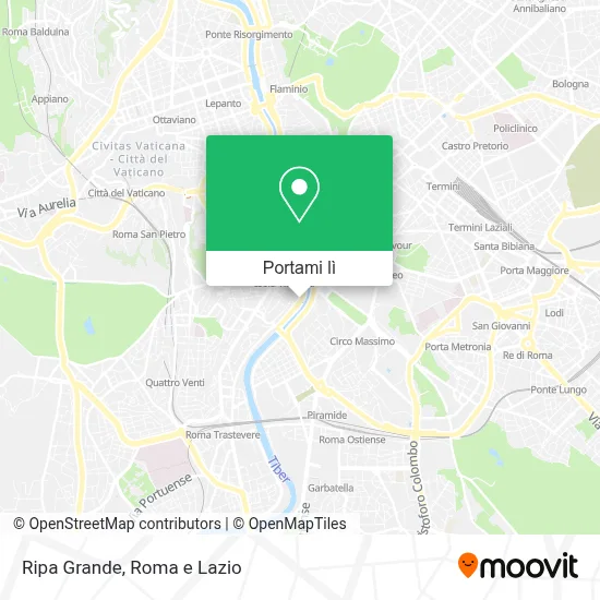 Mappa Ripa Grande
