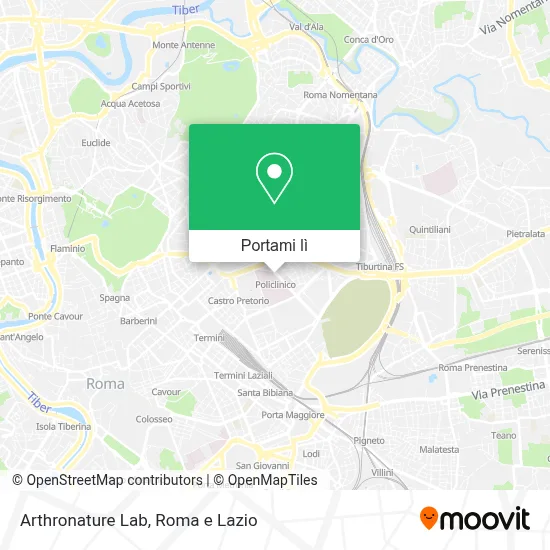 Mappa Arthronature Lab