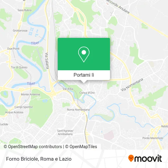 Mappa Forno Briciole