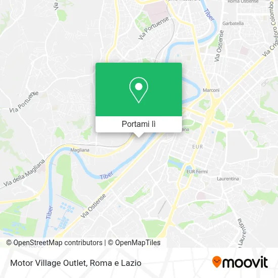 Mappa Motor Village Outlet