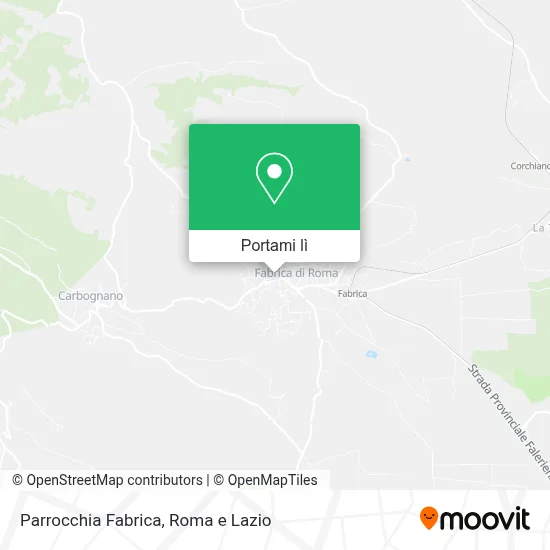 Mappa Parrocchia Fabrica