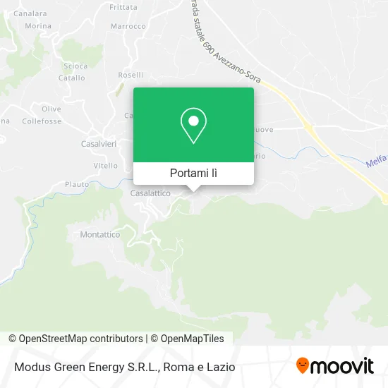 Mappa Modus Green Energy S.R.L.