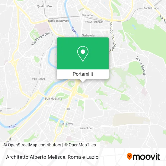 Mappa Architetto Alberto Melisce