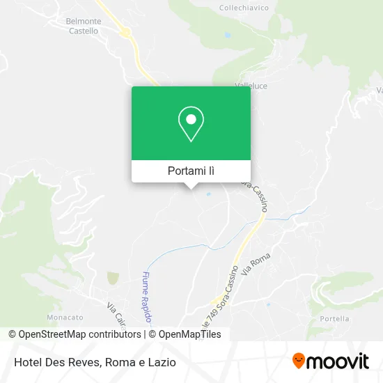 Mappa Hotel Des Reves