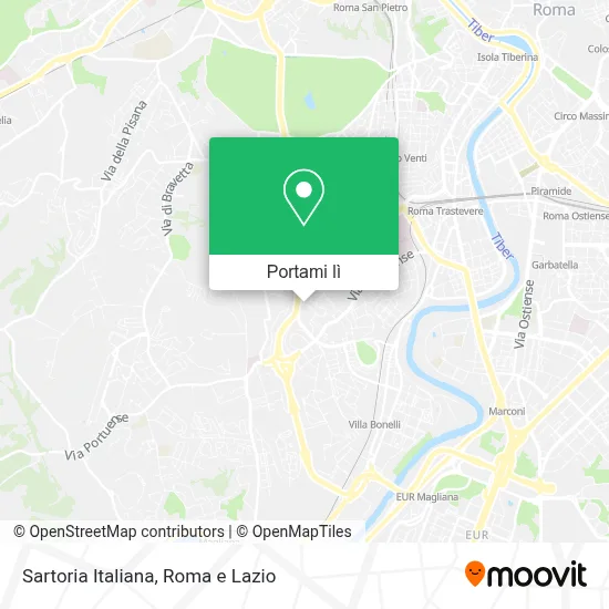 Mappa Sartoria Italiana