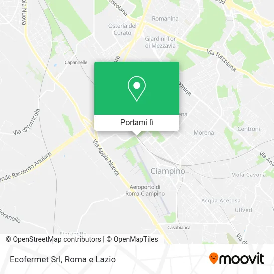 Mappa Ecofermet Srl