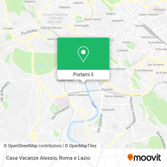 Mappa Casa Vacanze Alessio