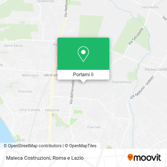 Mappa Maleca Costruzioni