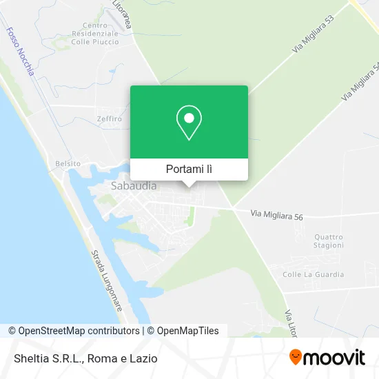 Mappa Sheltia S.R.L.