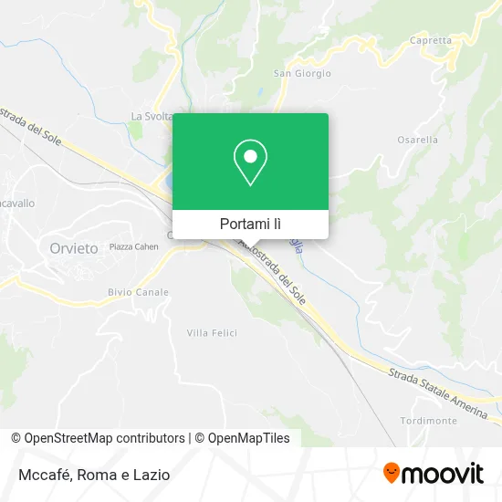 Mappa Mccafé