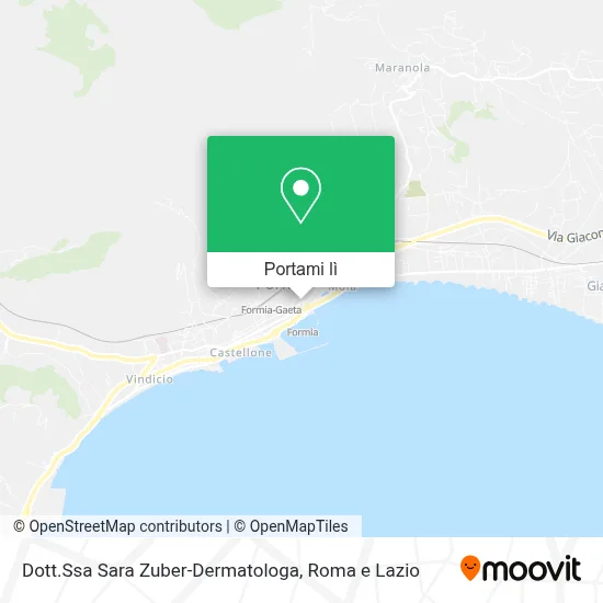 Mappa Dott.Ssa Sara Zuber-Dermatologa