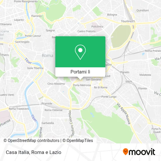 Mappa Casa Italia