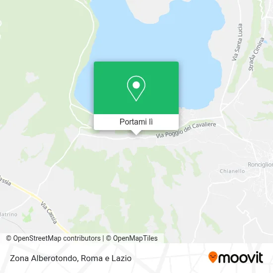 Mappa Zona Alberotondo