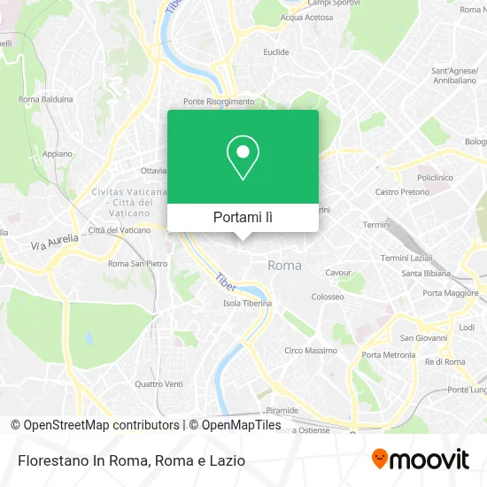 Mappa Florestano In Roma