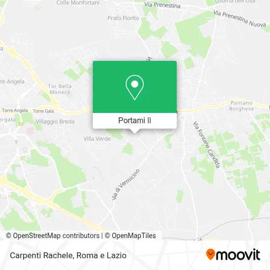 Mappa Carpenti Rachele