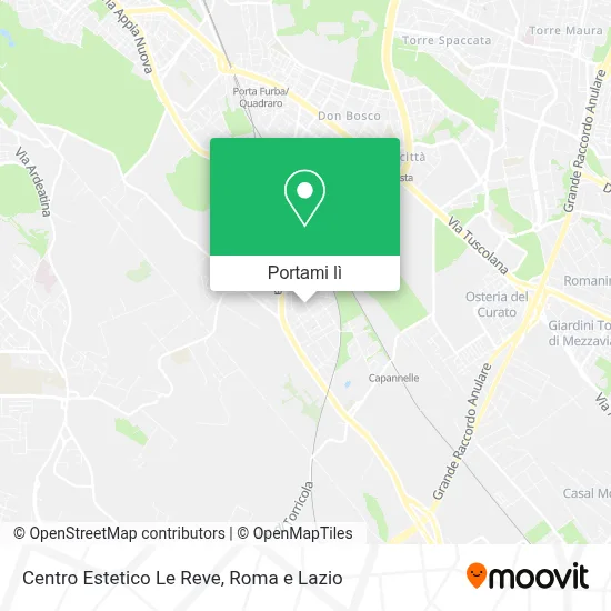 Mappa Centro Estetico Le Reve