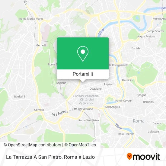 Mappa La Terrazza A San Pietro