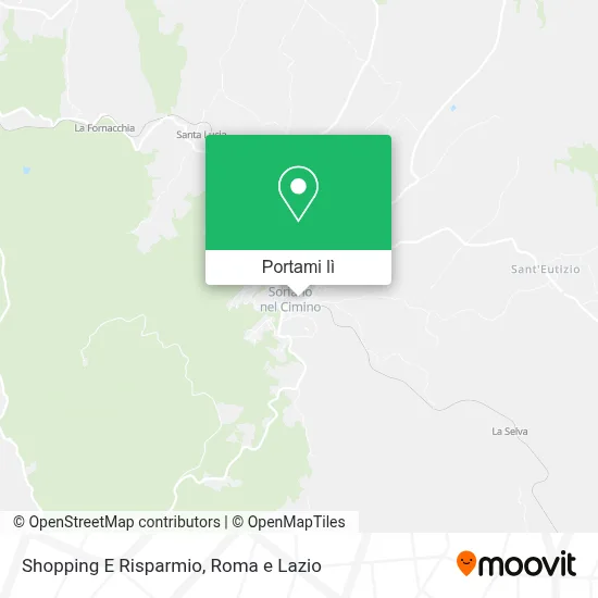 Mappa Shopping E Risparmio