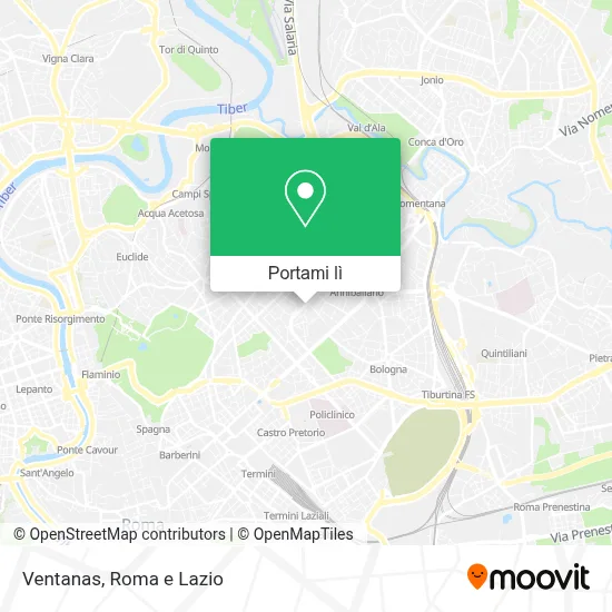 Mappa Ventanas