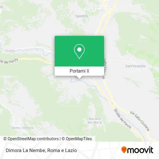 Mappa Dimora La Nembe