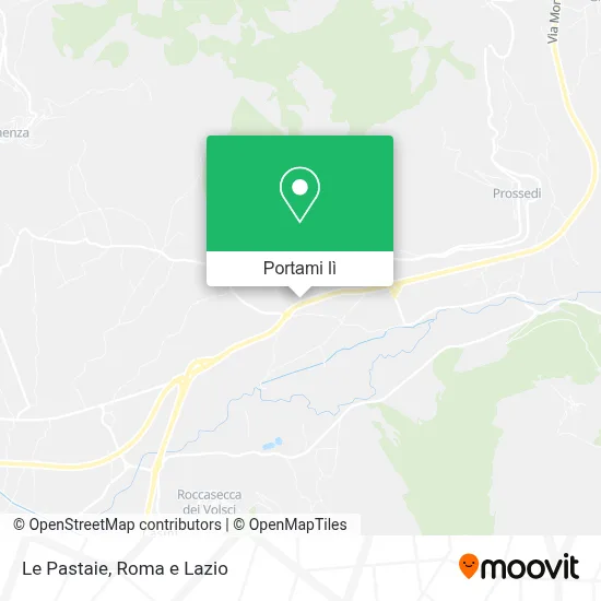 Mappa Le Pastaie