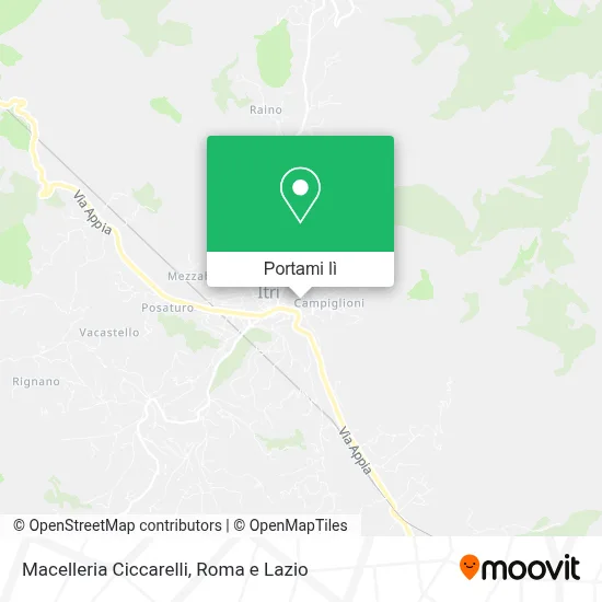 Mappa Macelleria Ciccarelli