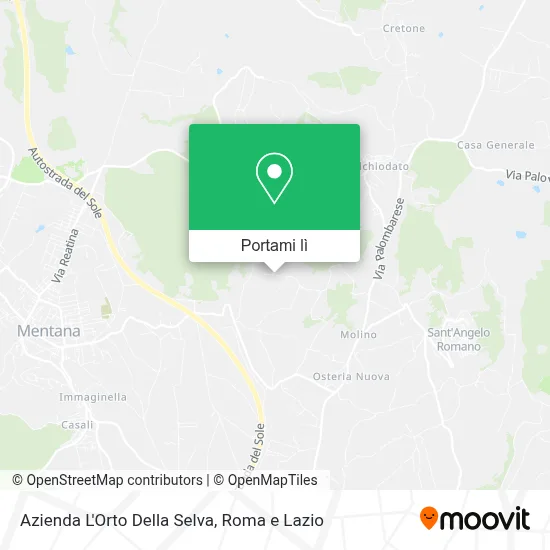 Mappa Azienda L'Orto Della Selva
