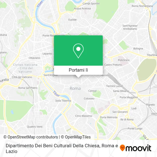 Mappa Dipartimento Dei Beni Culturali Della Chiesa