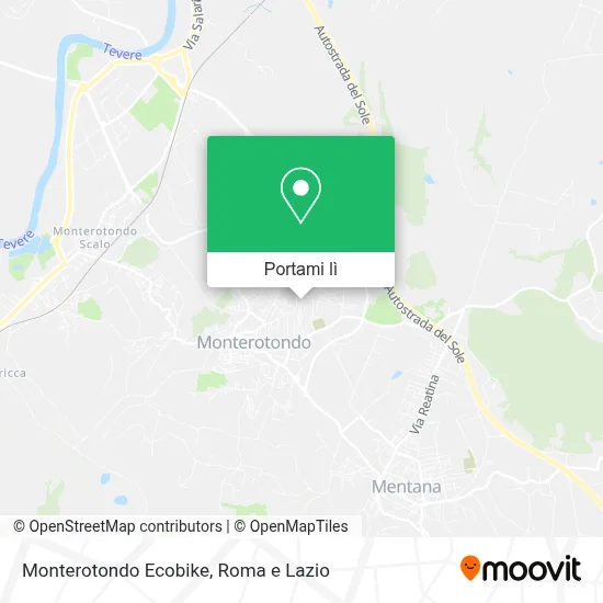 Mappa Monterotondo Ecobike