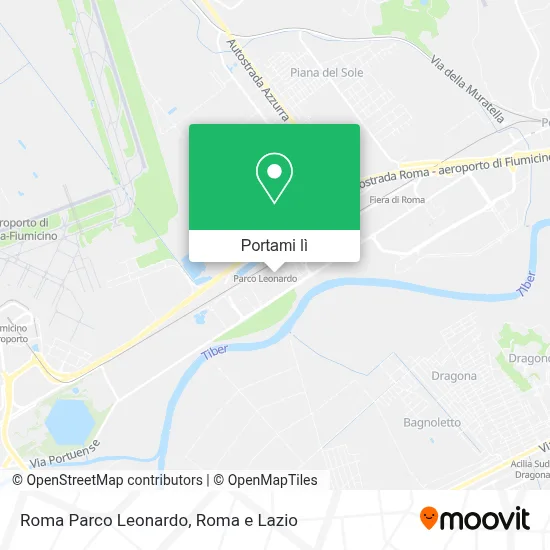 Mappa Roma Parco Leonardo