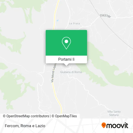 Mappa Fercom