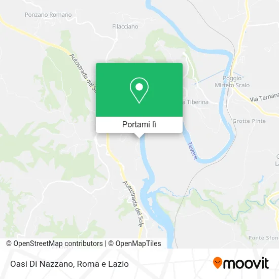 Mappa Oasi Di Nazzano