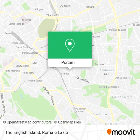 Mappa The English Island