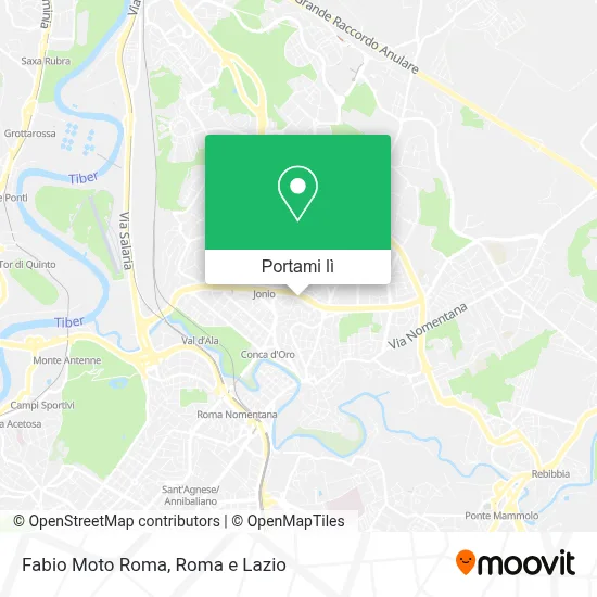 Mappa Fabio Moto Roma