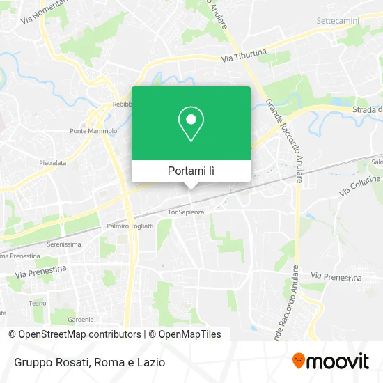 Mappa Gruppo Rosati