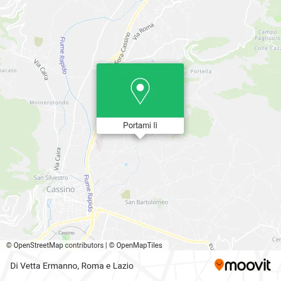 Mappa Di Vetta Ermanno