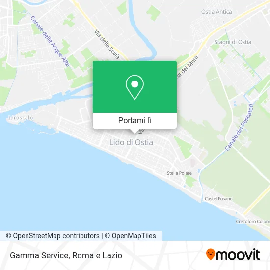 Mappa Gamma Service