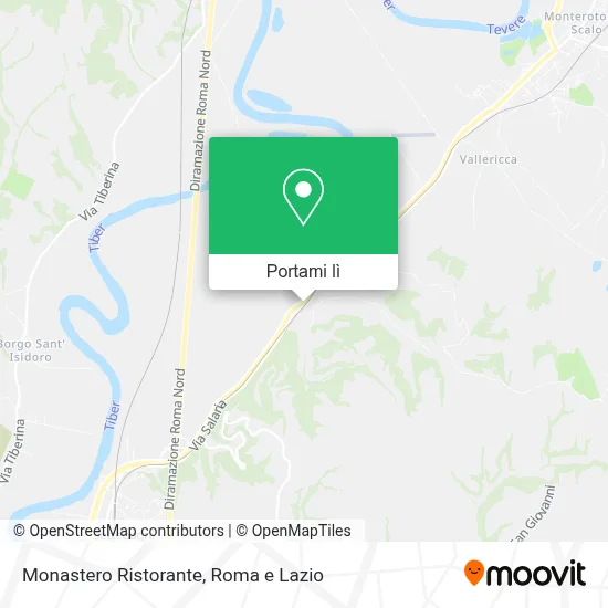 Mappa Monastero Ristorante